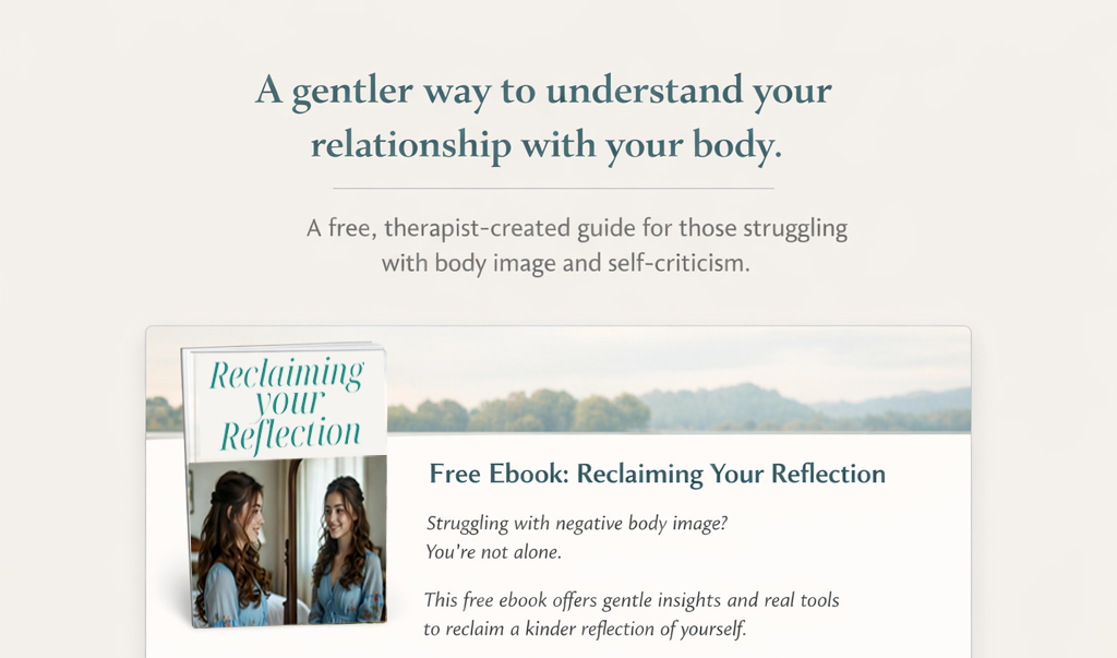 Sirona Therapy Westchester Putnam Dutchess Rockland countiy ebook Reclaiming Your Reflection ebook form top image